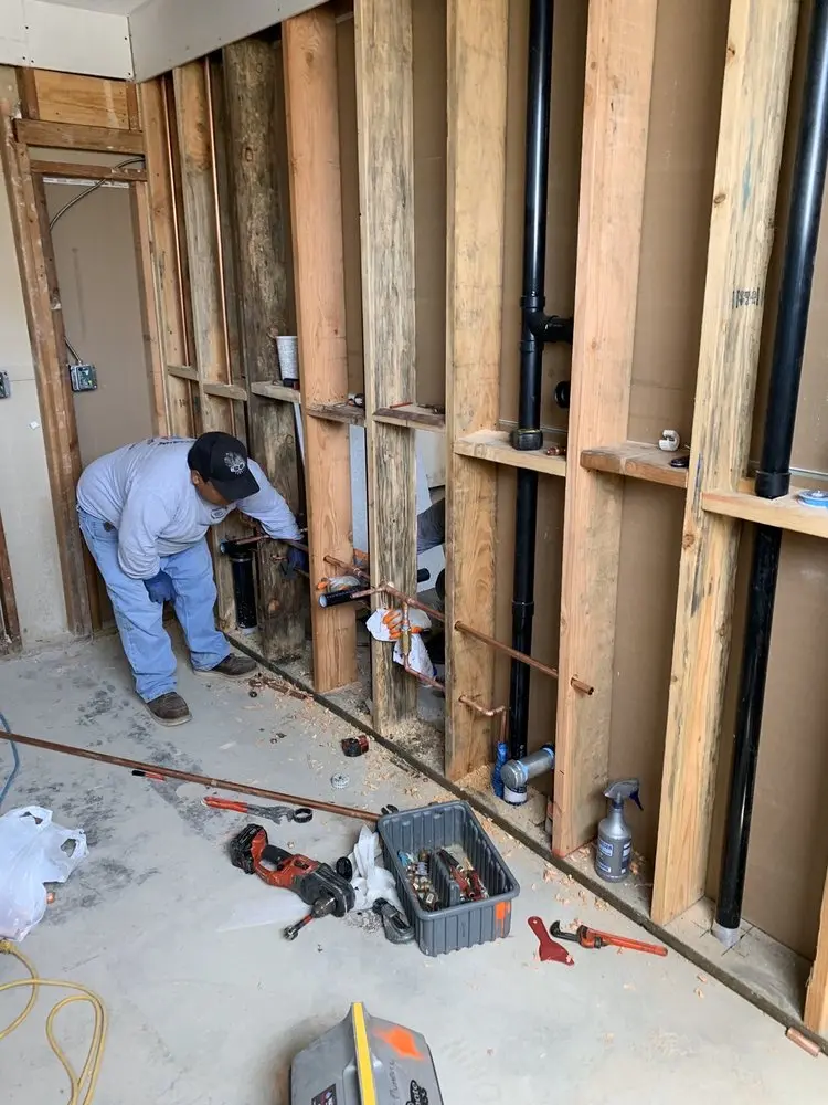 Commercial rough-in plumbing for Gas Line Repair in Ojus